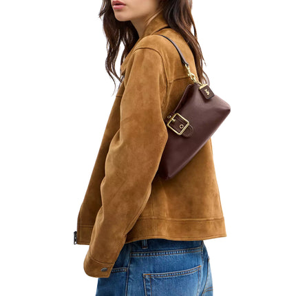Coach Women's Abbie Shoulder Bag Gold/Maple