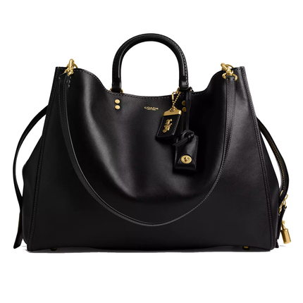 Coach Women's Rogue Bag 40 Brass/Black