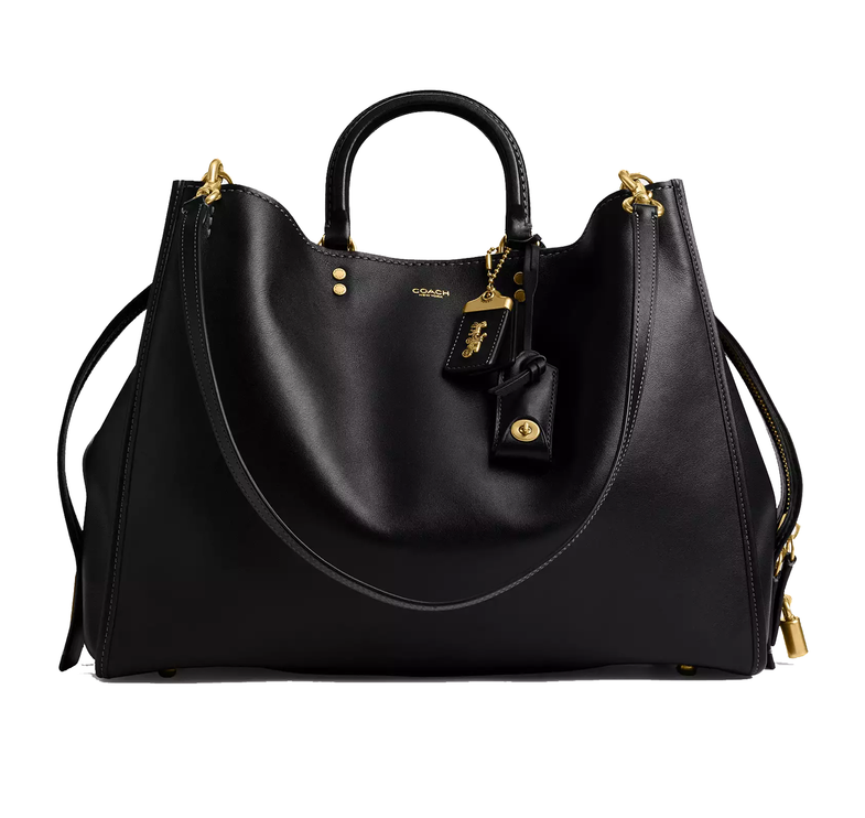 Coach Women's Rogue Bag 40 Brass/Black
