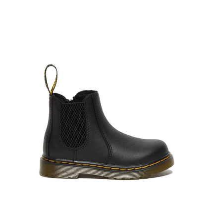 Dr. Martens Unisex Infant/Toddler 2976 Softy T Leather Chelsea Boots Black - Softy T