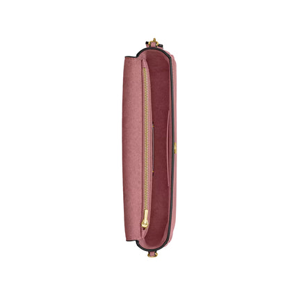 Coach Women's Brook Flap Chain Bag Brass/Peony