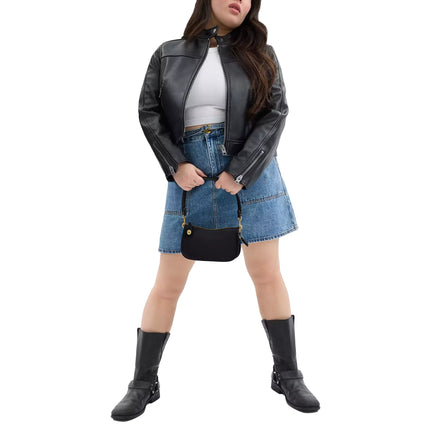 Coach Women's Swinger Bag 20 Brass/Black