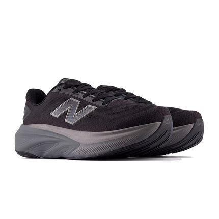 New Balance Men's Fresh Foam X More v6 Black with Castlerock and Black Metallic MMORLA6