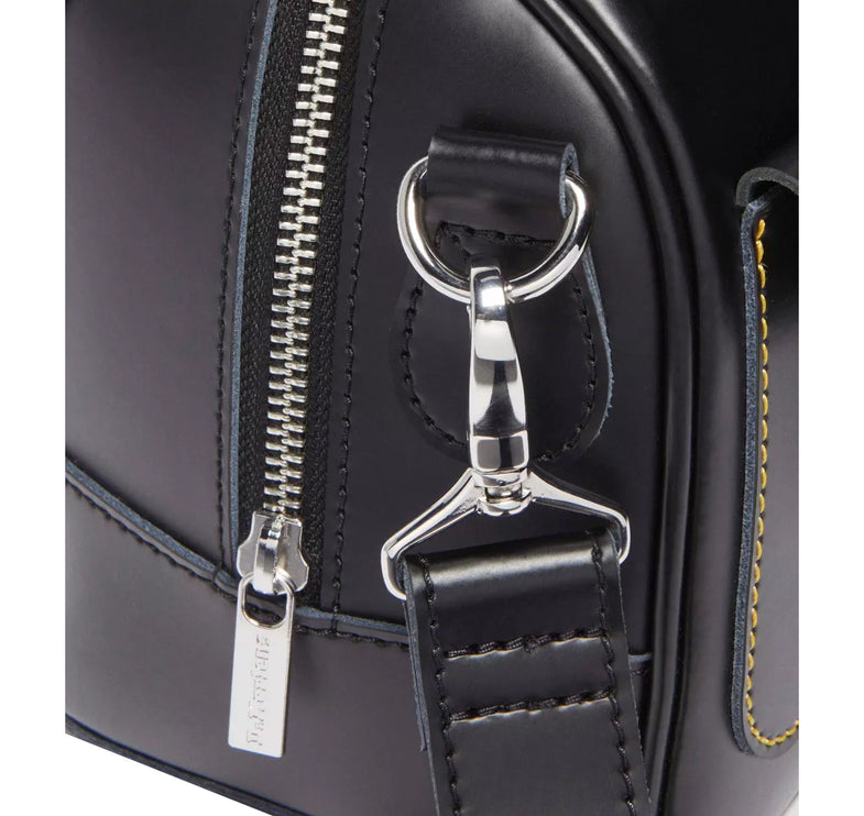 Dr. Martens Kiev Leather Top Handle Bag Black