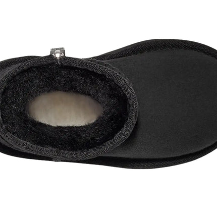 UGG Toddlers Classic Ultra Mini Black