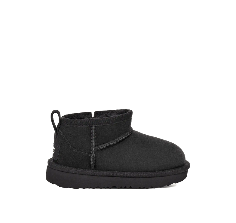 UGG Toddlers Classic Ultra Mini Black