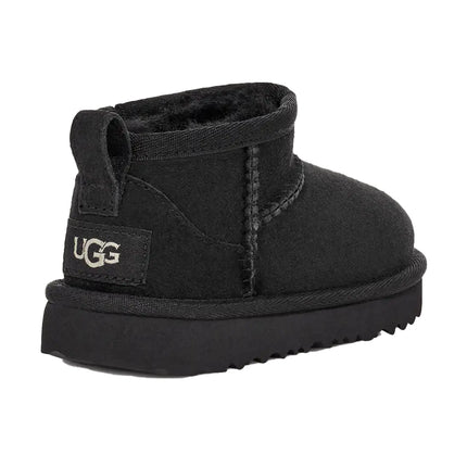 UGG Toddlers Classic Ultra Mini Black