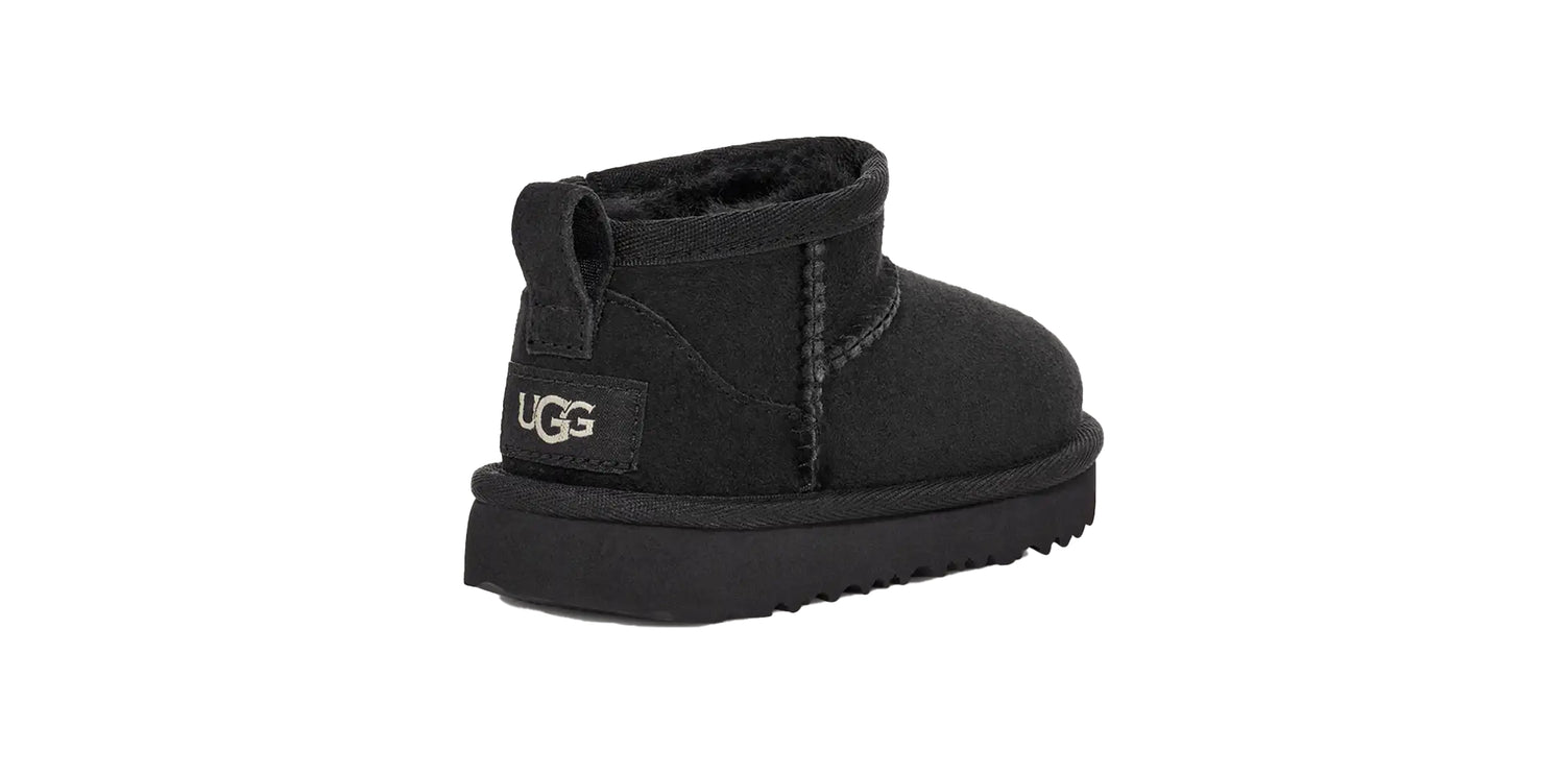 UGG Toddlers Classic Ultra Mini Black