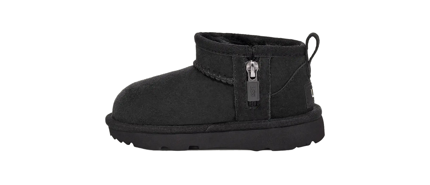 UGG Toddlers Classic Ultra Mini Black