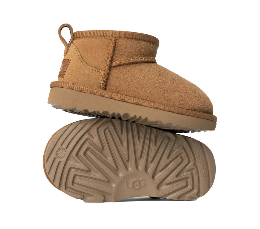 UGG Toddlers Classic Ultra Mini Chestnut