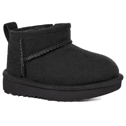 UGG Toddlers Classic Ultra Mini Black