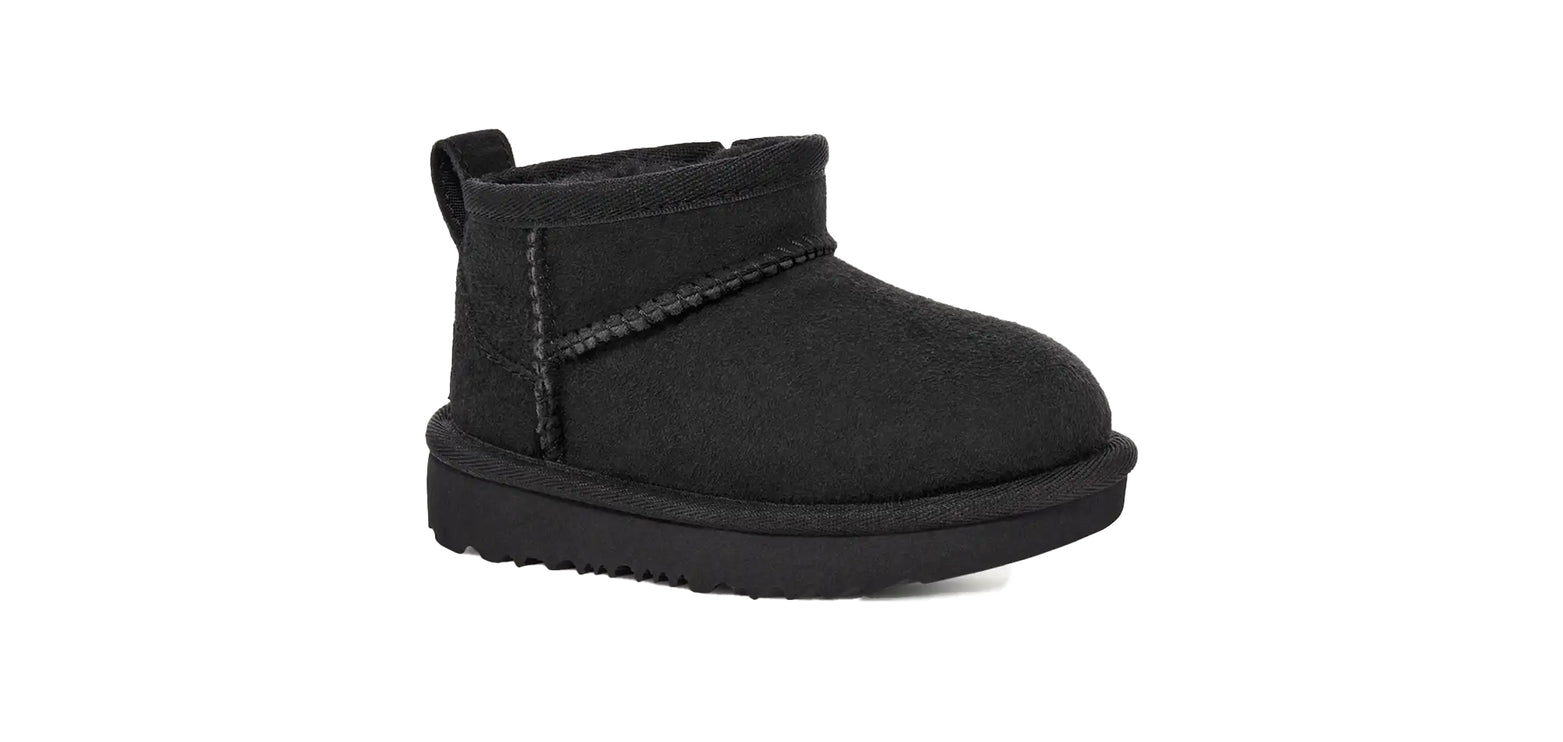 UGG Toddlers Classic Ultra Mini Black