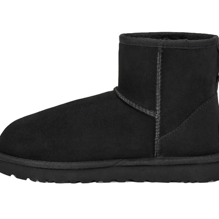 UGG Classic Mini II kadın botu, siyah süet