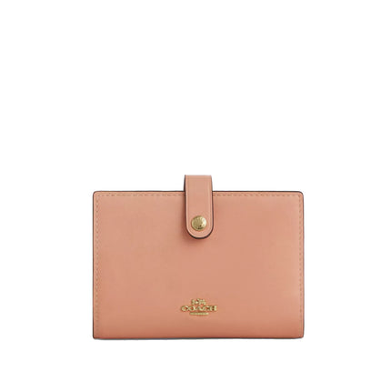 Coach Women's 2-In-1 Wallet Gold/Light Pink