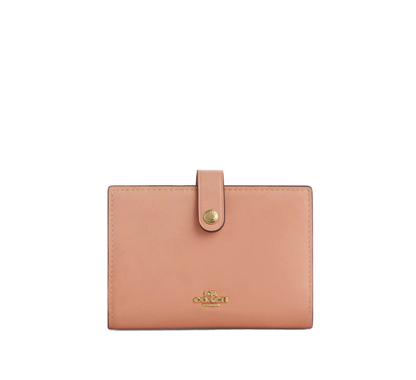 Coach Women's 2-In-1 Wallet Gold/Light Pink