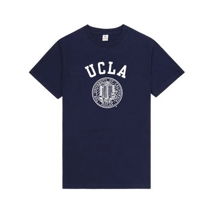 Sporty & Rich Women's UCLA Crest T-Shirt Navy/White