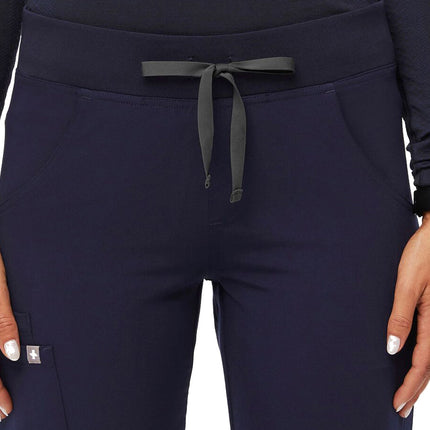 FIGS Women's Kade Cargo Scrub Pants Navy