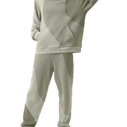 alo Unisex Make Waves Hoodie Limestone Tonal