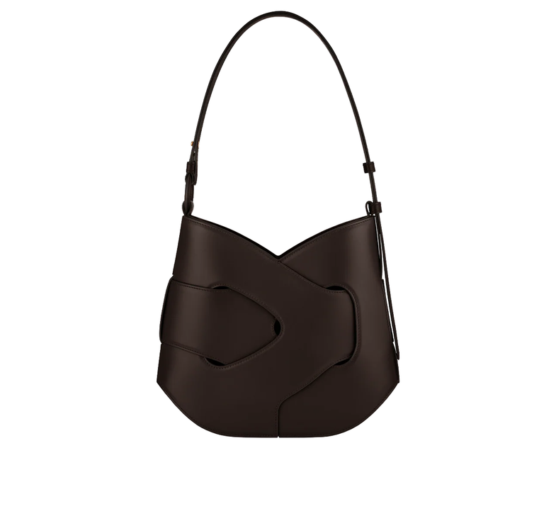 Polène Women's Nodde Hobo Edition Smooth Ebony