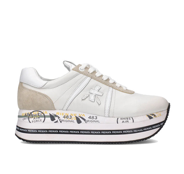 Premiata Women's Beth Sneakers White 5603 - Hemen Kargoda