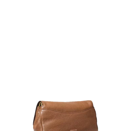 Michael Kors Women's Bryant Large Textured Leather Convertible Shoulder Bag Luggage/Gold