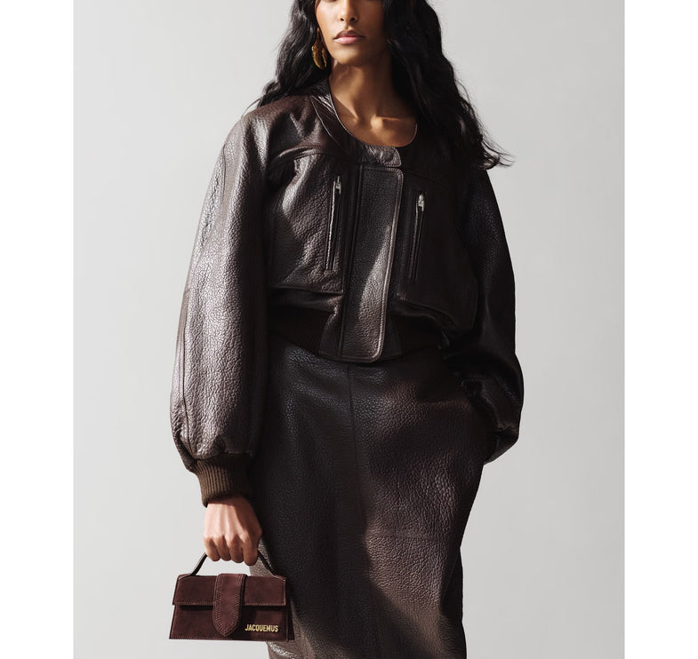 Jacquemus Women's Les Classiques The Bambino Medium Brown