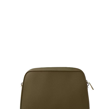Michael Kors Women's Jet Set Small Leather Camera Crossbody Bag Loden