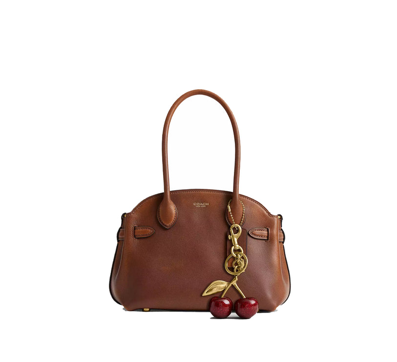 Coach Women's Empire Carryall Bag 21 In Loved Leather Brass/Brown
