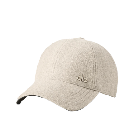 alo Unisex Prestige Off-Duty Cap - Cream Heather
