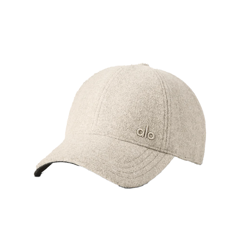 alo Unisex Prestige Off-Duty Cap - Cream Heather