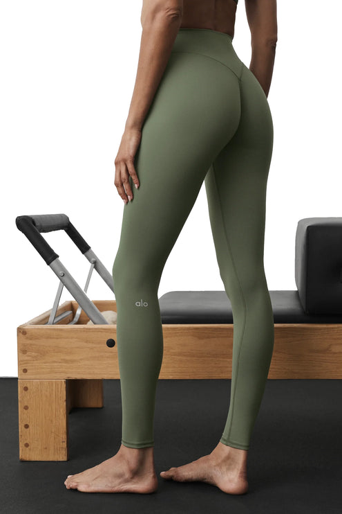 alo Women's ALO Softsculpt Define Legging Bamboo Green