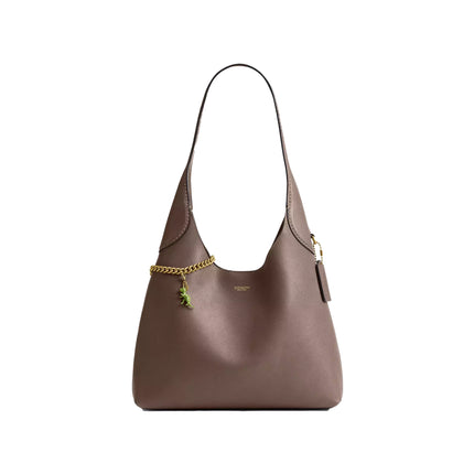 Coach Women's DIY Dinosaur Charm Brass/Green