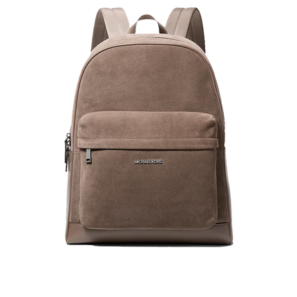 Michael Kors Unisex Pacey Suede Backpack Mushroom