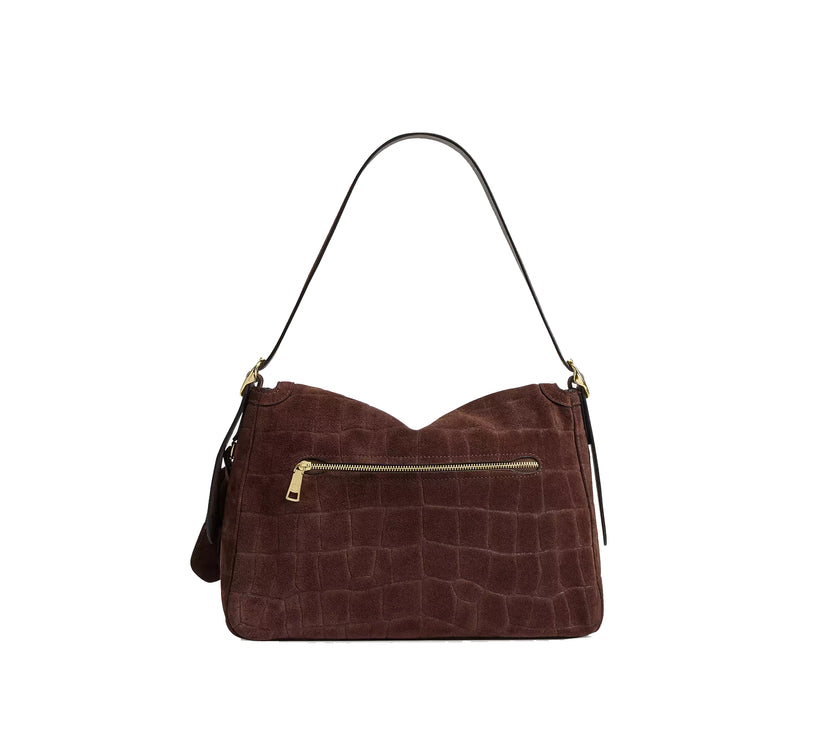Coach Women's Etta Flap Shoulder Bag Gold/Maple