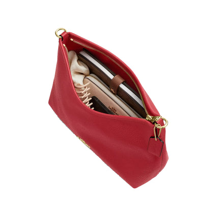 Coach Women's Laurel Shoulder Bag Gold/Poppy