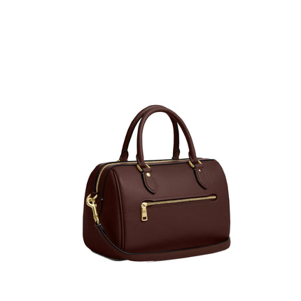 Coach Women's Rowan Satchel Bag Gold/Maple