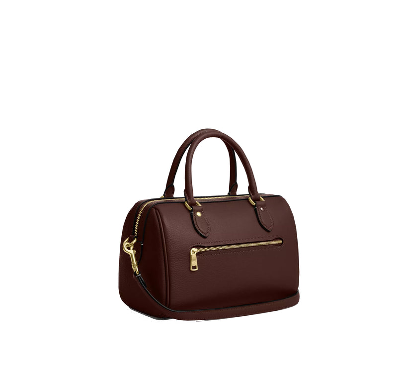 Coach Women's Rowan Satchel Bag Gold/Maple