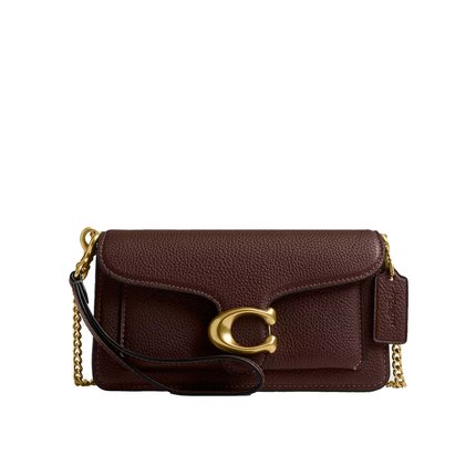Coach Women's Tabby Chain Crossbody Bag 19 Brass/Maple
