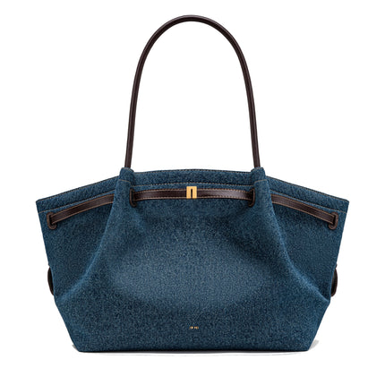 JW PEI Women's Hana Large Tote Bag - Dark Blue Denim