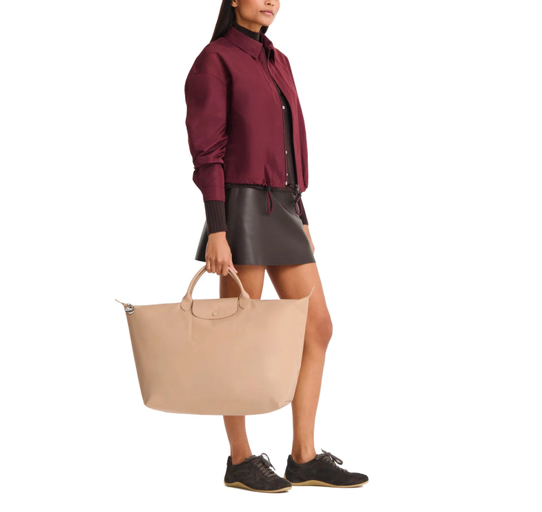 Longchamp Women's Le Pliage One L Travel Bag Beige
