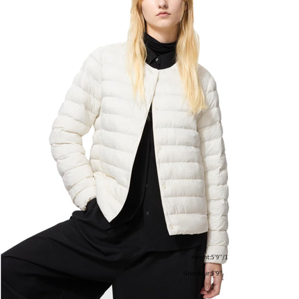Uniqlo Women's Pufftech Compack Jacket 01 Off White