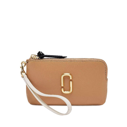 Marc Jacobs Women's The Snapshot Wristlet Camel Multi