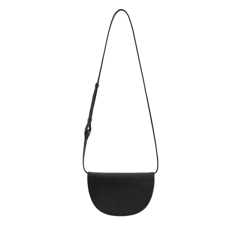 COS Women's Curved Crossbody Bag Black