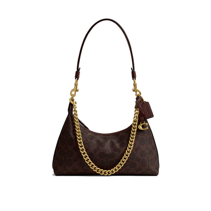 Coach Women's Juliet Shoulder Bag 25 In Signature Canvas Maple
