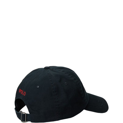 Polo Ralph Lauren Unisex The Iconic Cotton Chino Ball Cap Polo Black