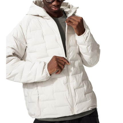 Uniqlo Men's Pufftech Parka 01 Off White