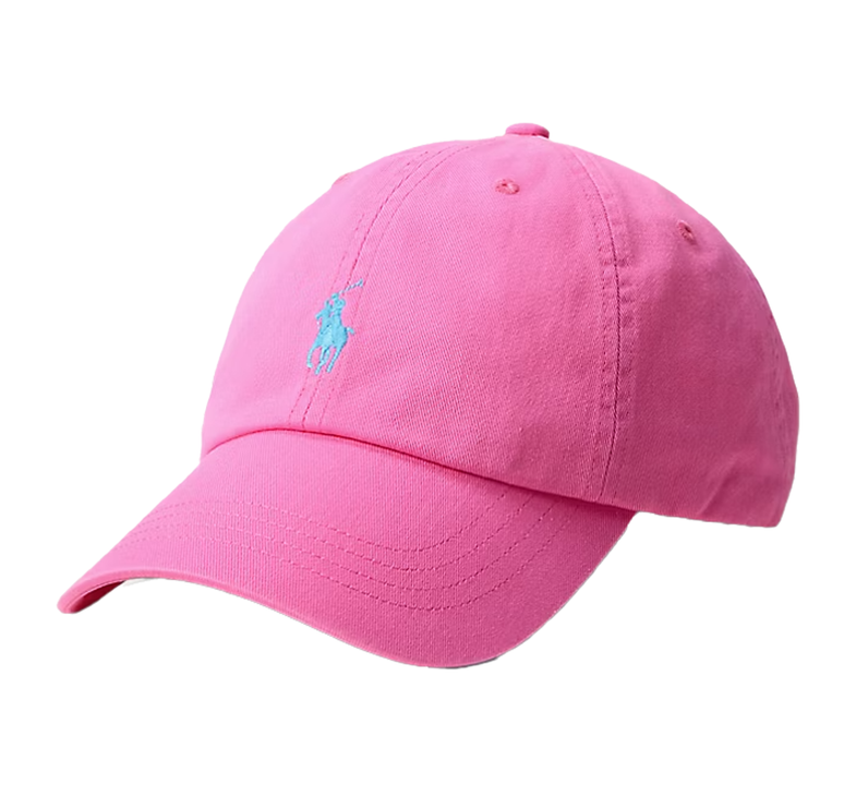 Polo Ralph Lauren Unisex The Iconic Cotton Chino Ball Cap Baja Pink