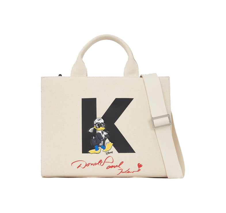 Disney x KARL LAGERFELD Unisex Medium Shopper Natural