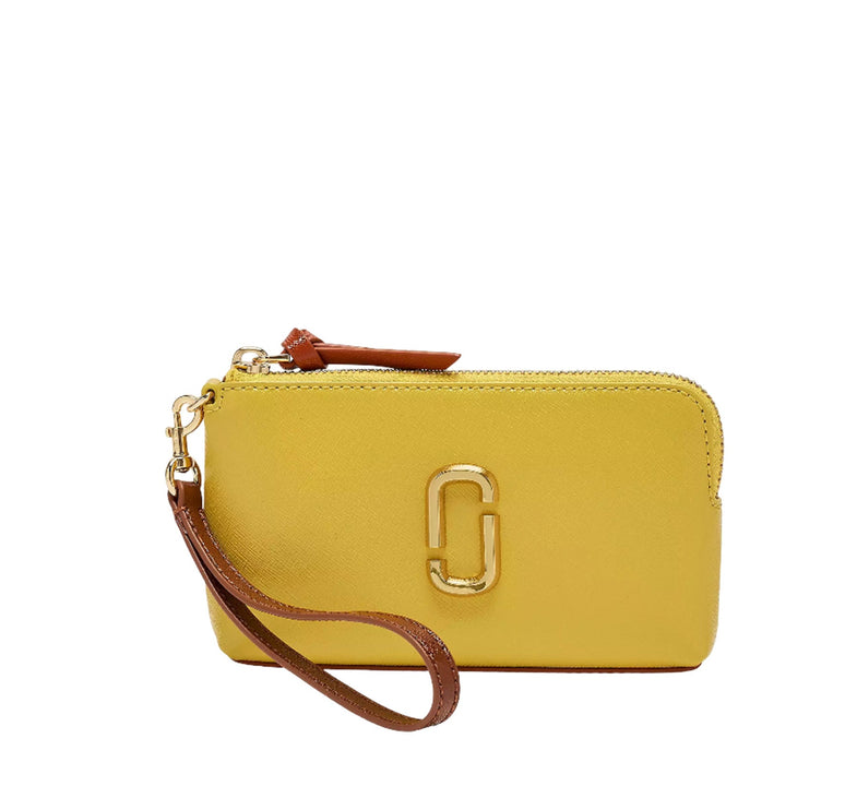 Marc Jacobs Women's The Snapshot Wristlet Joy Yellow Multi