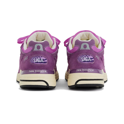 New Balance Made in USA 993 Passion Fruit with Dusted Grape and Afterglow U9934JA